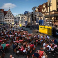 Sommerfeeling auf dem Marktplatz 