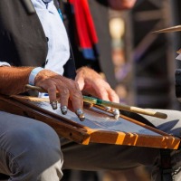 Lose Skiffle Gemeinschaft Leipzig Mitte: Das Waschbrett gespielt von Gerald Biehl
